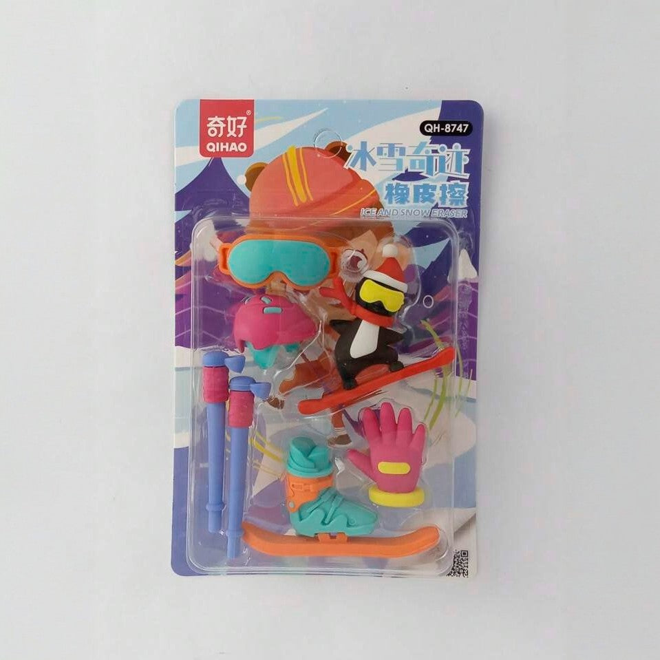 Ice and Snow Eraser Set - Tinyminymo
