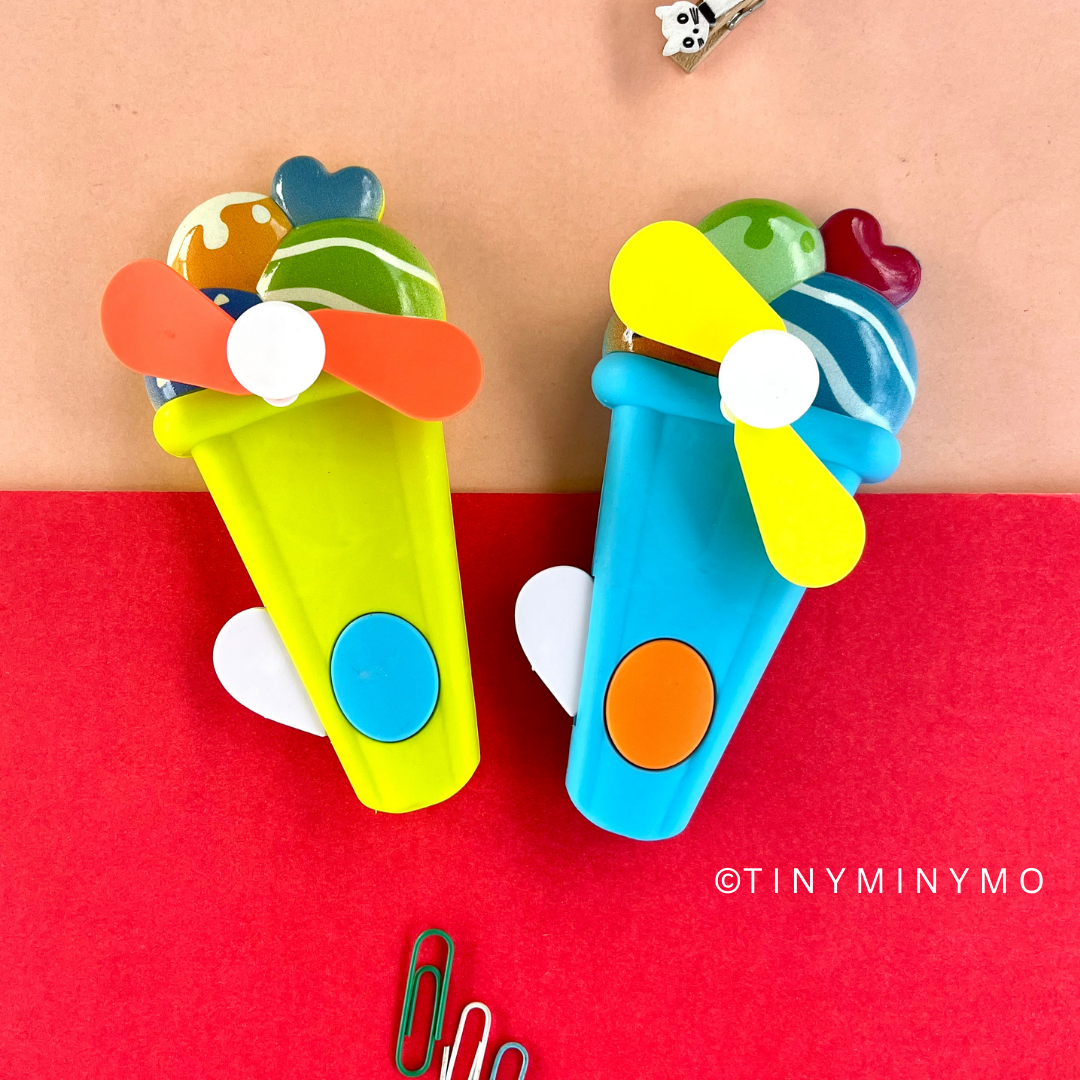 Ice-cream Manual Hand Fan - Tinyminymo