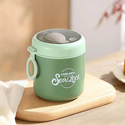Green Insulated Food Jar - Tinyminymo