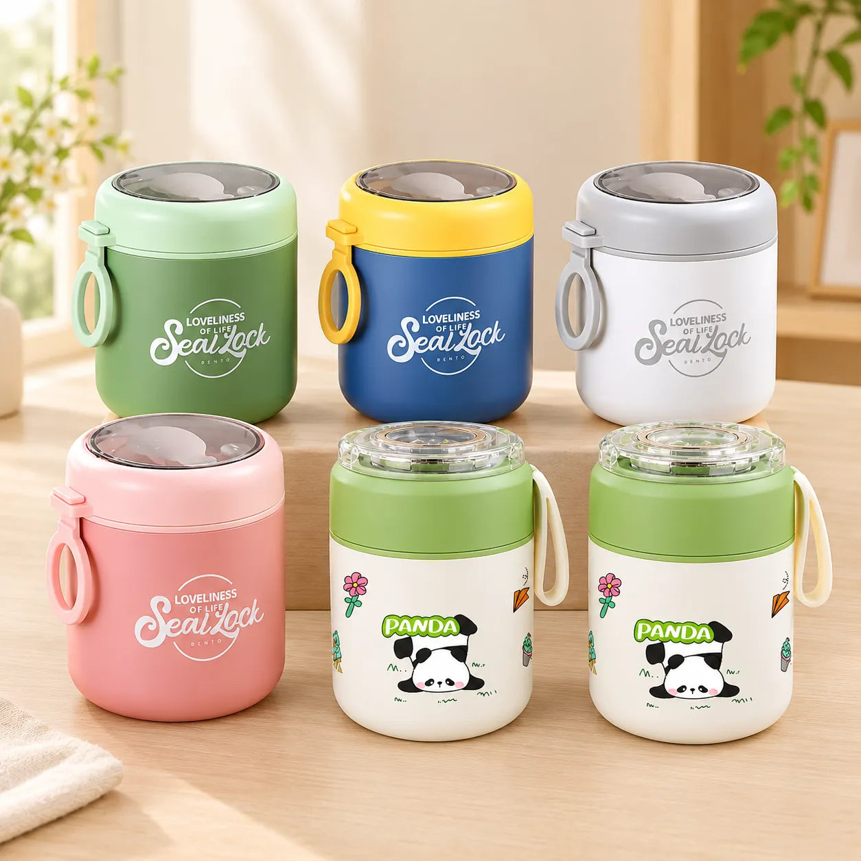 All Designs and Colors of Insulated Food Jars - Tinyminymo