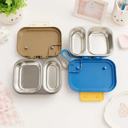 Stainless Steel Insulated Kids Lunch Box - Tinyminymo