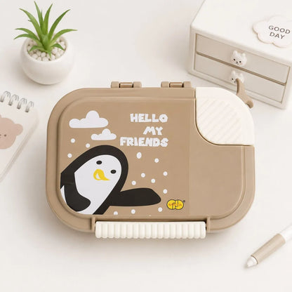 Penguin Insulated Kids Lunch Box - Tinyminymo
