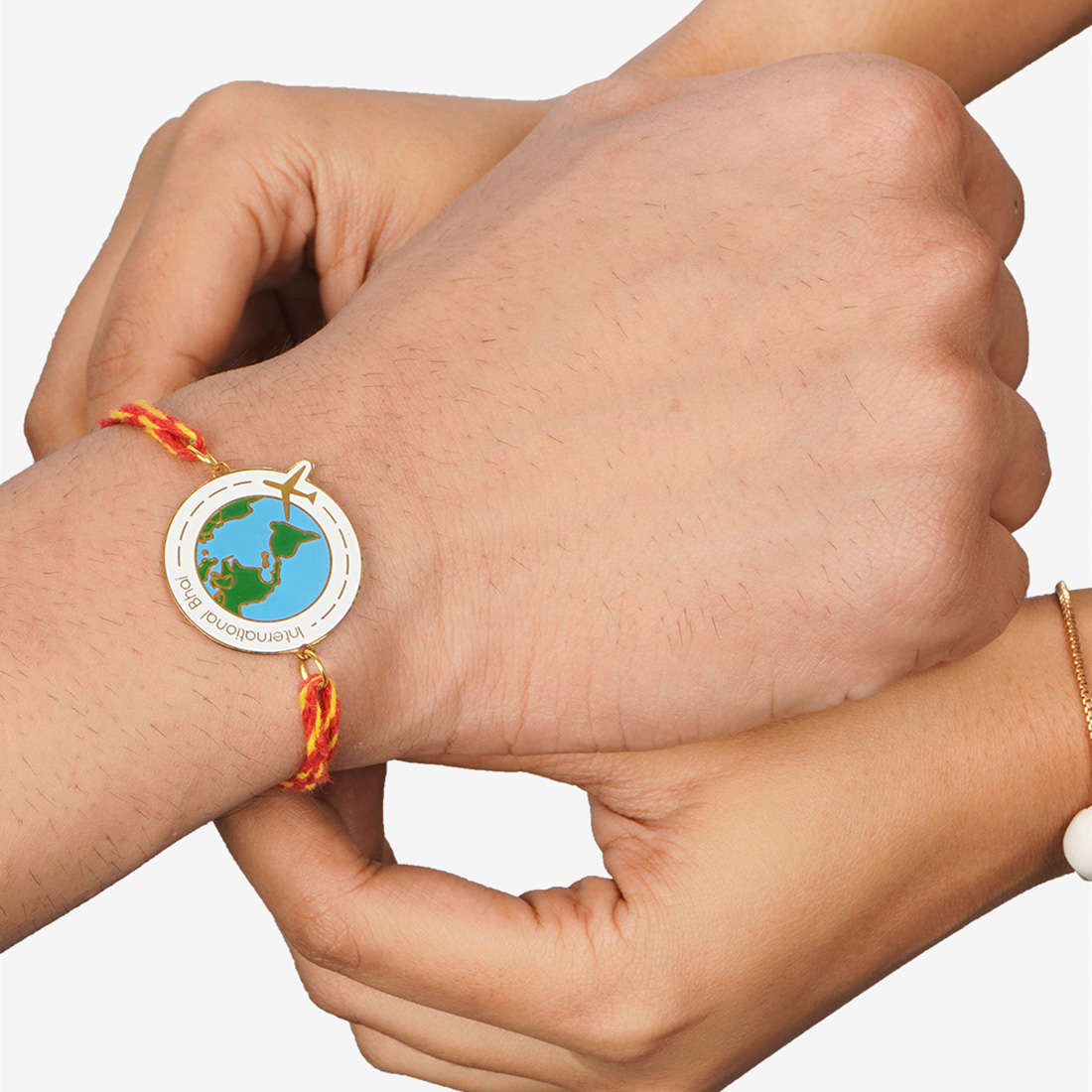 International Bro Metal Rakhi - Tinyminymo