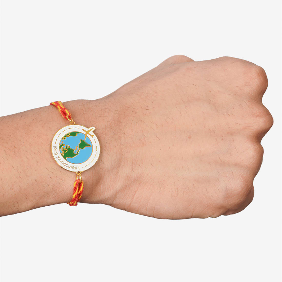 International Bro Metal Rakhi - Tinyminymo