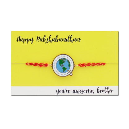 International Bro Metal Rakhi - Tinyminymo
