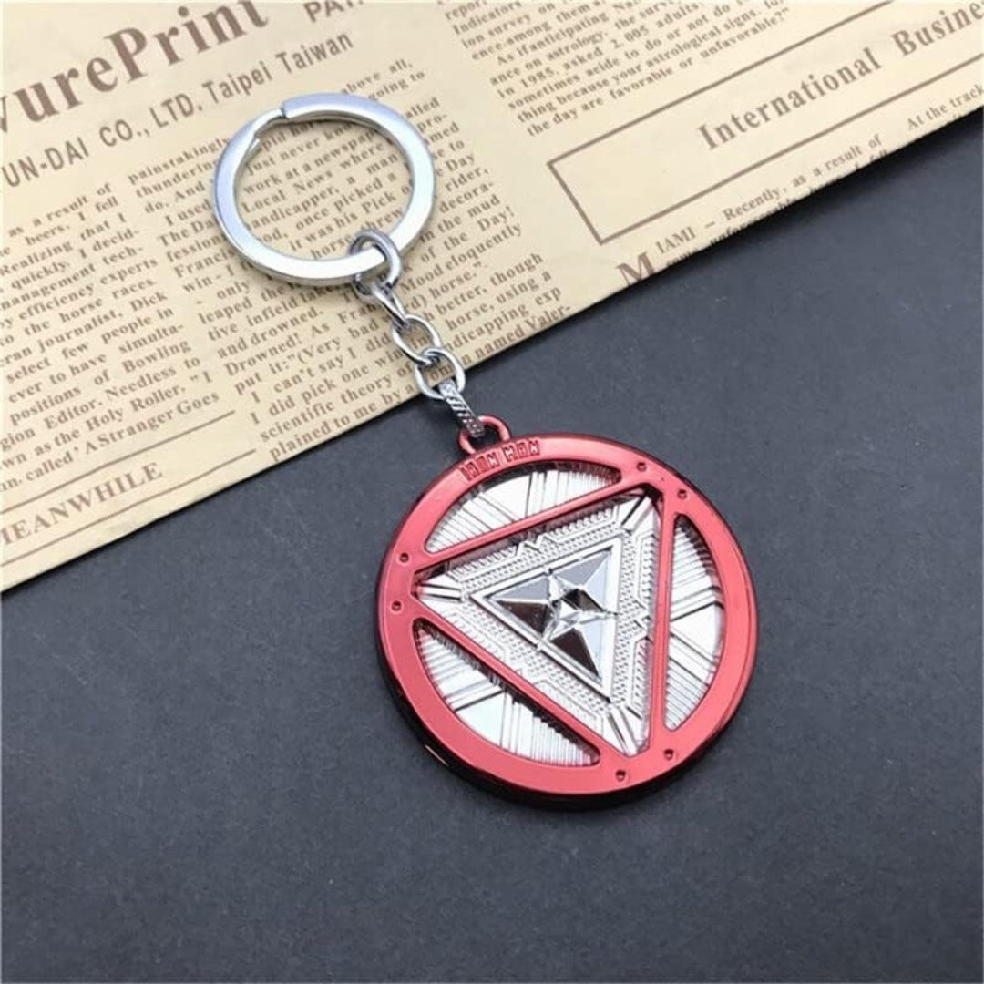 Iron Man Arc Reactor Glow Keychain - Tinyminymo