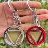 Iron Man Arc Reactor Glow Keychain