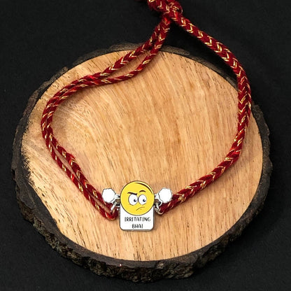 Irritating Bhai Metal Rakhi - Tinyminymo