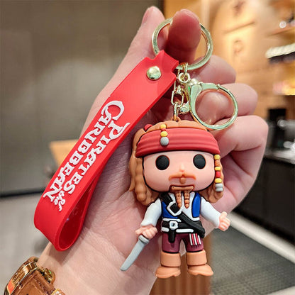 Jack Sparrow 3D Keychain - Tinyminymo
