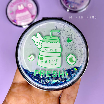 Juice Glitter Pocket Mirror - Tinyminymo