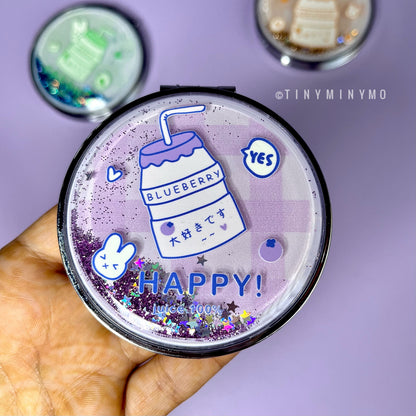 Juice Glitter Pocket Mirror - Tinyminymo