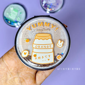 Juice Glitter Pocket Mirror - Tinyminymo