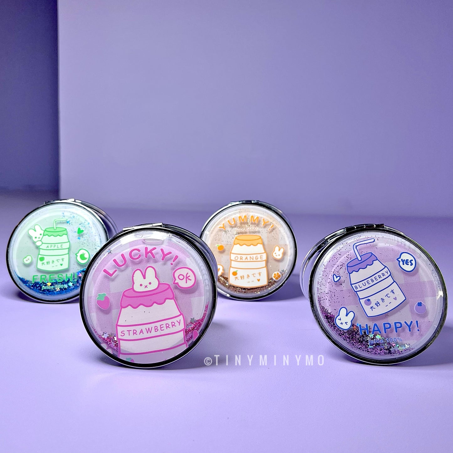 Juice Glitter Pocket Mirror - Tinyminymo