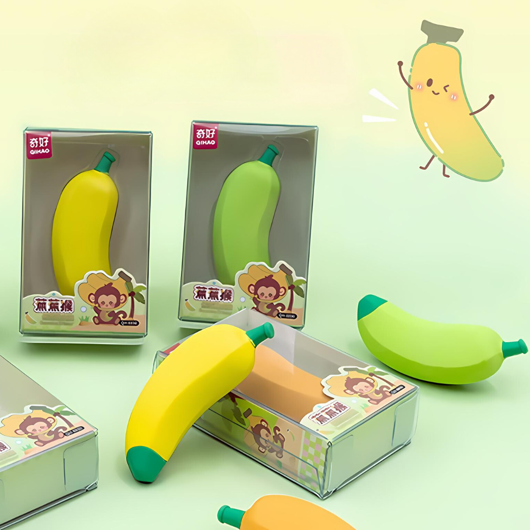 Jumbo Banana Eraser - Tinyminymo