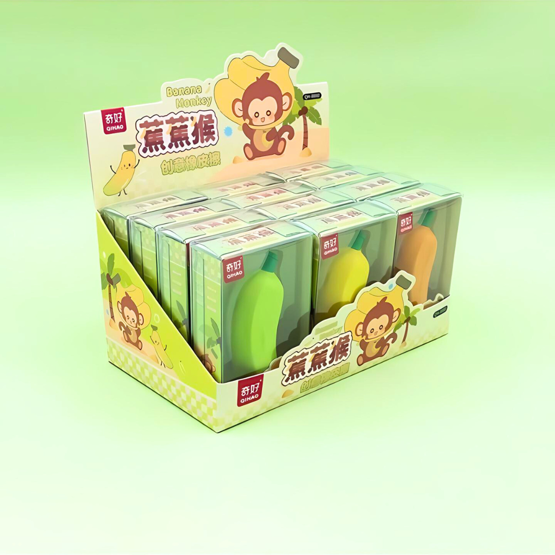 Jumbo Banana Eraser - Tinyminymo