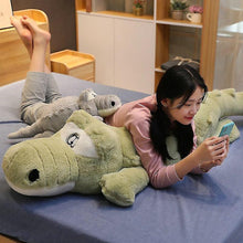 Load image into Gallery viewer, Jumbo Crocodile Soft Toy - Tinyminymo
