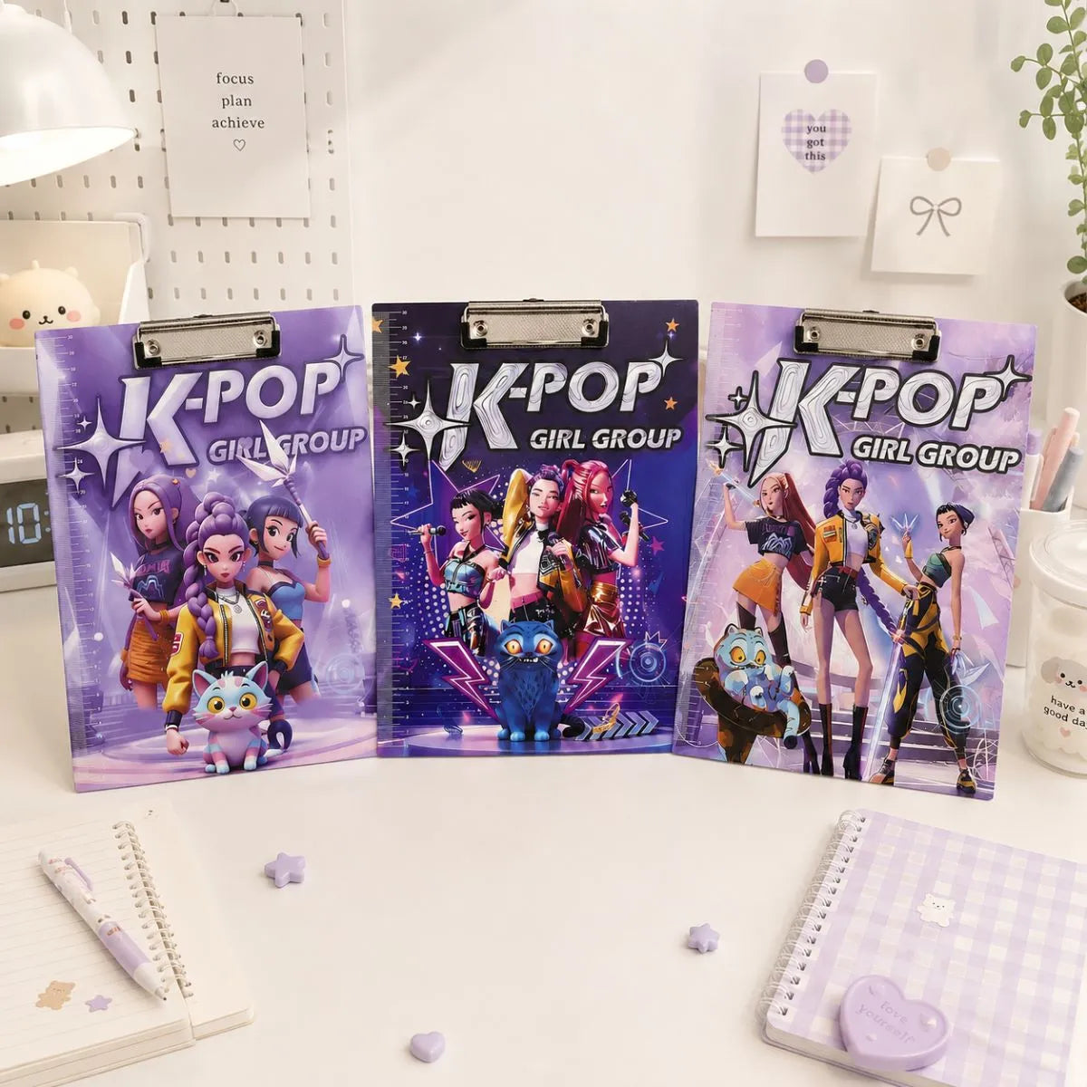 Three Designs of K-Pop Exam Boards - Tinyminymo