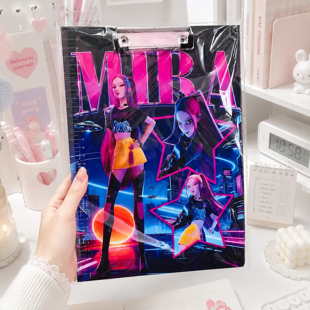 Exam Board with K-Pop Girl Design - Tinyminymo 