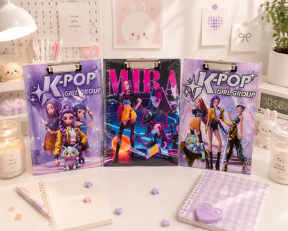 Three Designs of K-Pop Exam Boards - Tinyminymo