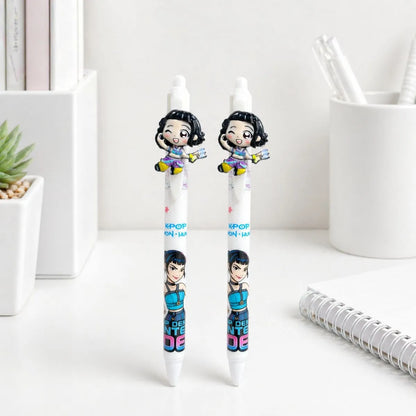 Two Zoey Character K-Pop Pens - Tinyminymo 