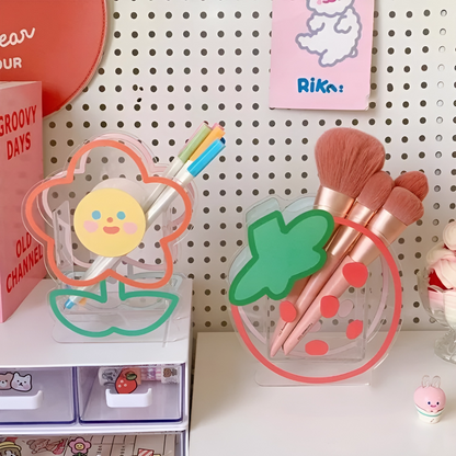 Kawaii Acrylic Pen Stand - Tinyminymo