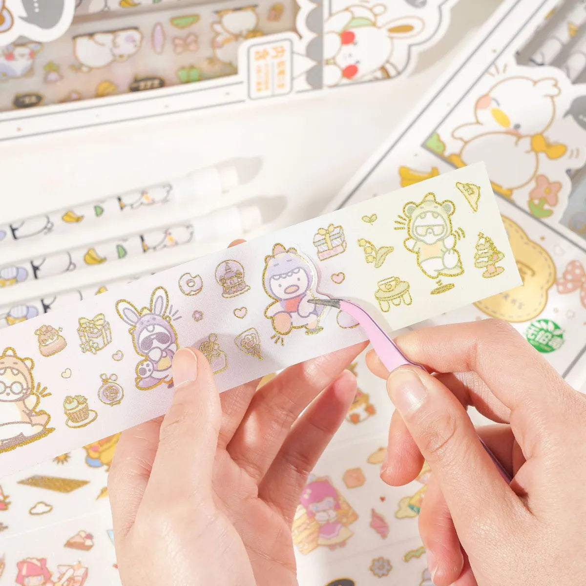 Sticker Sheet of Animals Design -  Tinyminymo
