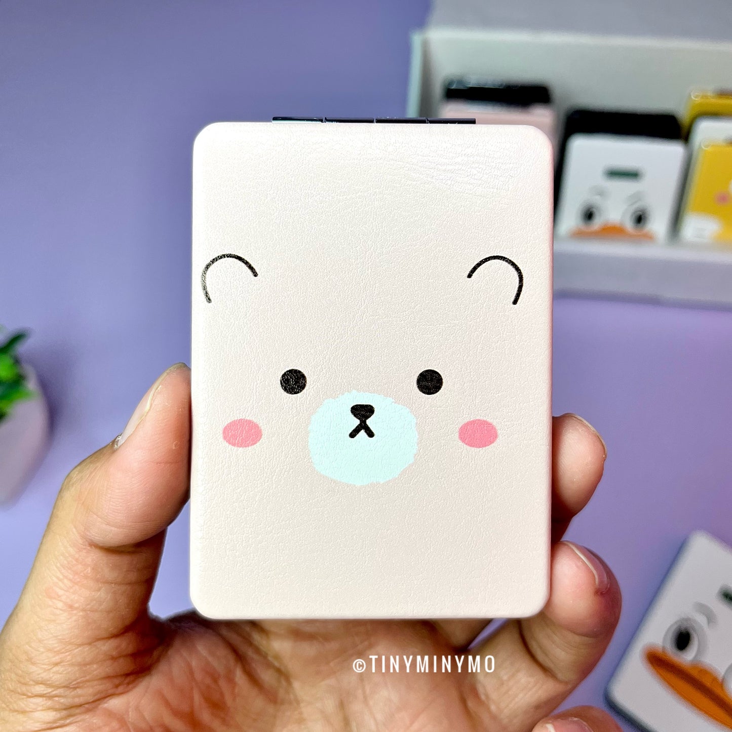 Kawaii Animal Pocket Mirror - Tinyminymo