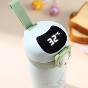 Kawaii Animal Temperature Display Sipper Bottle - Tinyminymo