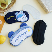 Kawaii Astronaut Eye Mask with Gel Pad - Tinyminymo