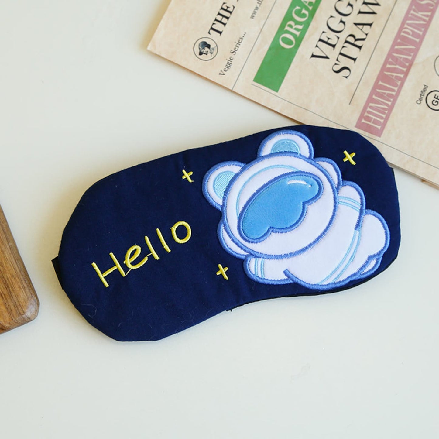 Kawaii Astronaut Eye Mask with Gel Pad - Tinyminymo