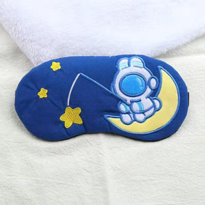Kawaii Astronaut Eye Mask with Gel Pad - Tinyminymo