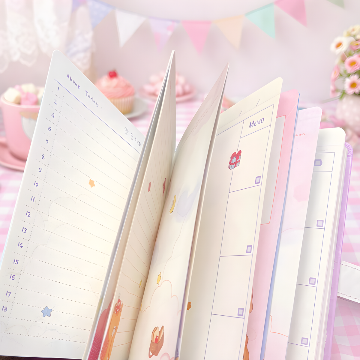 Printed Pages in Notebook - Tinyminymo