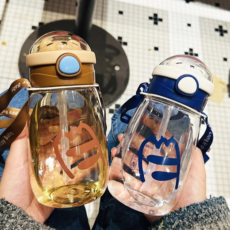 Kawaii Bear Paw Sipper Bottle - Tinyminymo