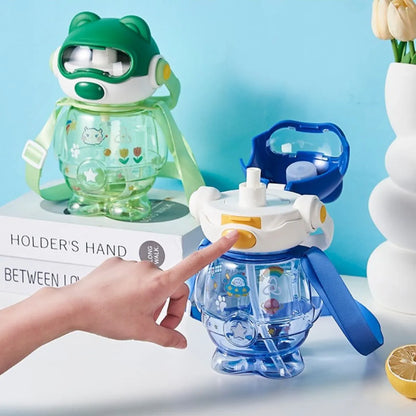 Blue and Green Color Water Bottle - Tinyminymo