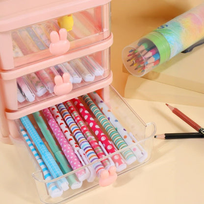 Kawaii Bunny Desk Organiser - Tinyminymo