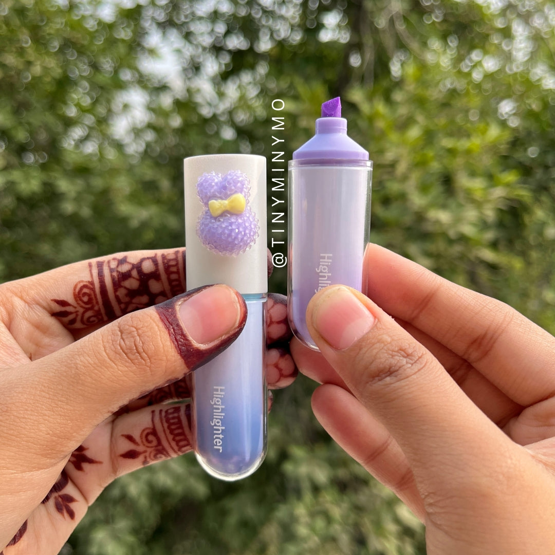Kawaii Bunny Dual Highlighters - Set of 3 - Tinyminymo