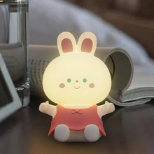 Load image into Gallery viewer, Kawaii Bunny Mini Night Light - Tinyminymo
