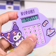Load image into Gallery viewer, Kuromi Calculator Keychain - Tinyminymo
