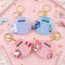 Load image into Gallery viewer, Four Designs of Calculator Keychains - Tinyminymo
