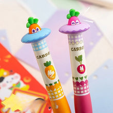 Load image into Gallery viewer, Pink and Orange Color Carrot Gel Pens - Tinyminymo
