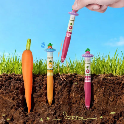 Kawaii Carrot Gel Pens - Tinyminymo