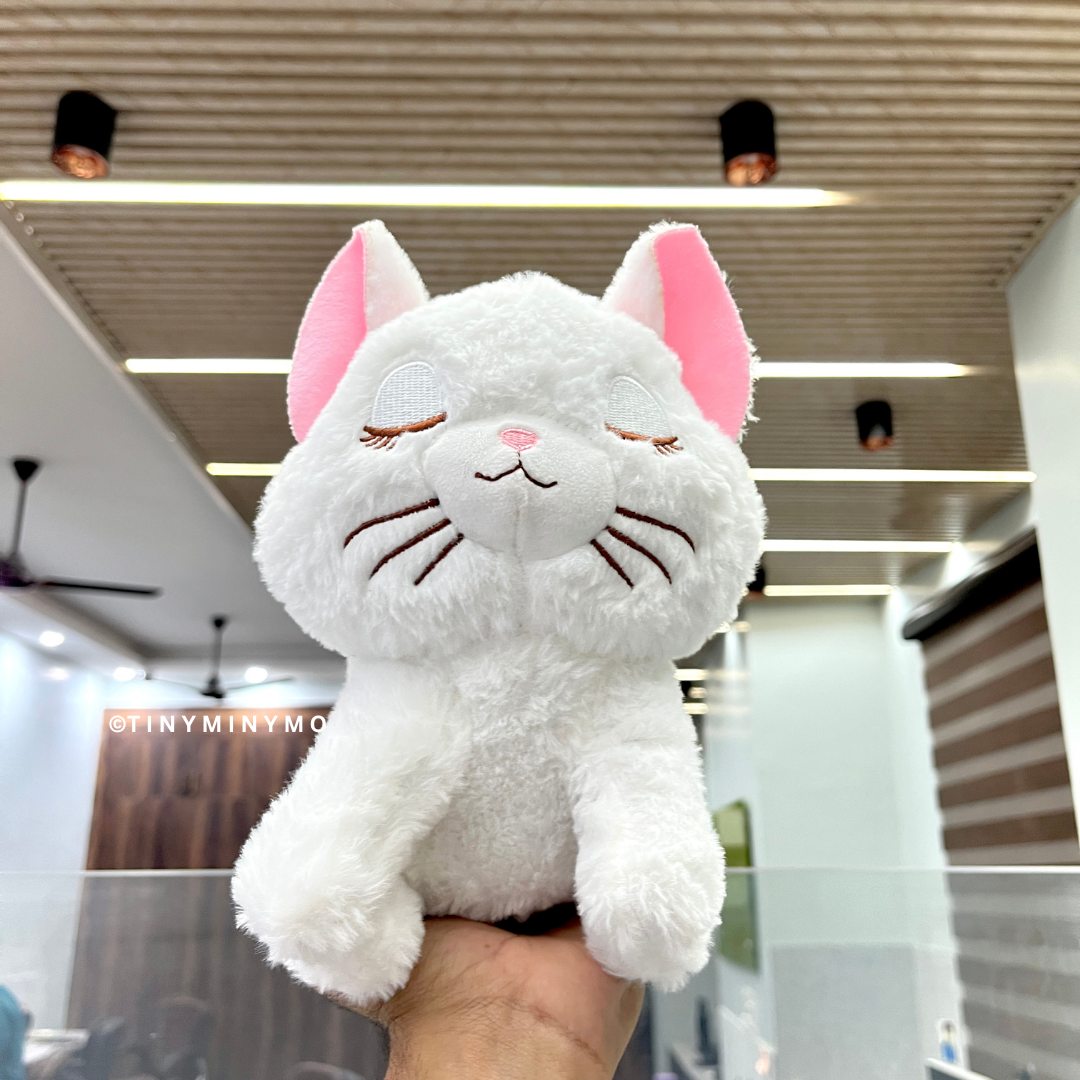 White Kitty Soft Toy - Tinyminymo - Tinyminymo