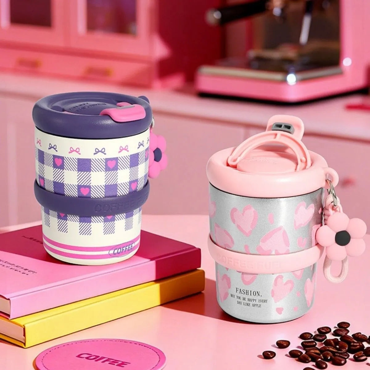 Flower Charm Coffee Cups - Tinyminymo