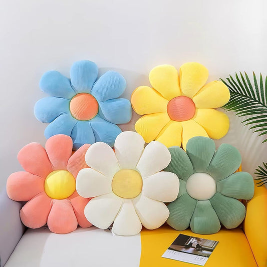Kawaii Daisy Shaped Pillow - Tinymminymo