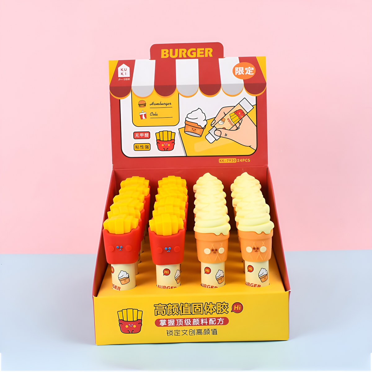 Kawaii Fast Food Gluestick - Tinyminymo