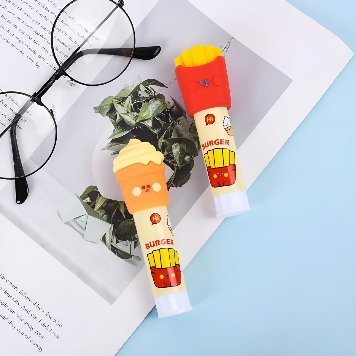 Kawaii Fast Food Gluestick - Tinyminymo