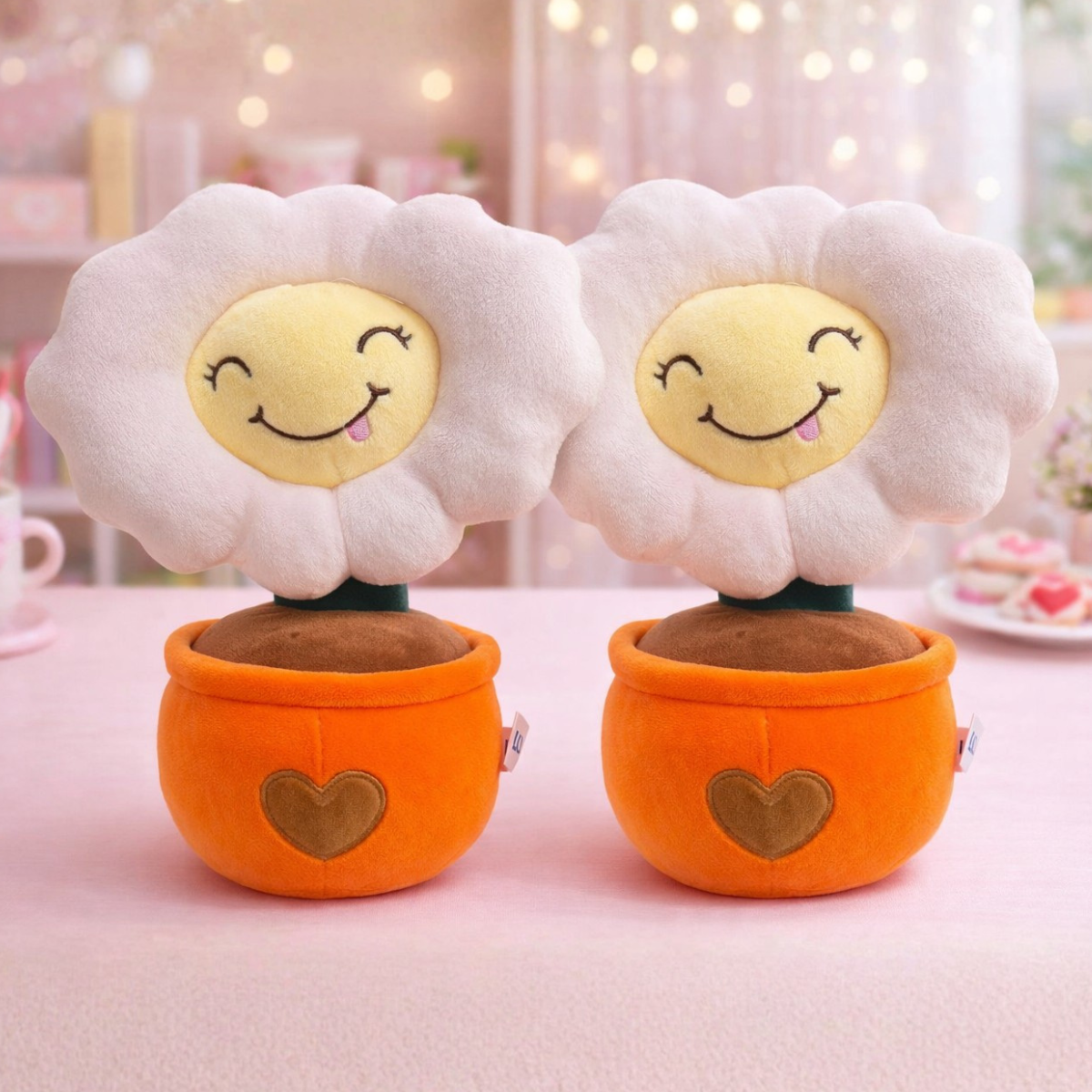 Flower Pot Shaped Soft Toy - Tinyminymo