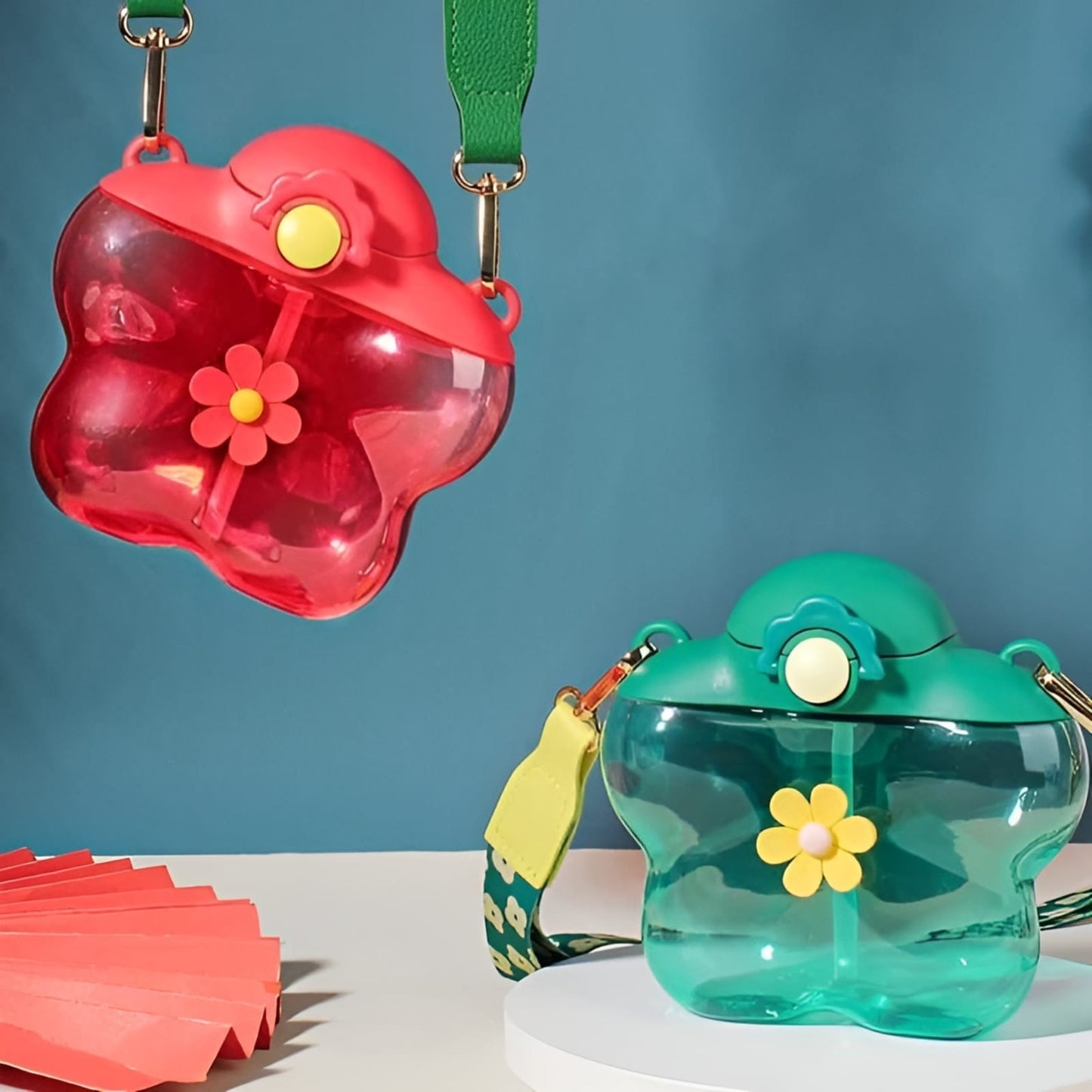 Kawaii Flower Water Bottle - Tinyminymo