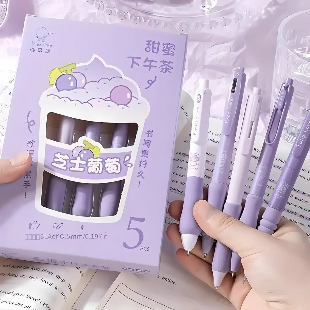 Kawaii Gel Pen Set - Tinyminymo
