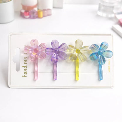 Flower Design Hair Pin Set - Tinyminymo